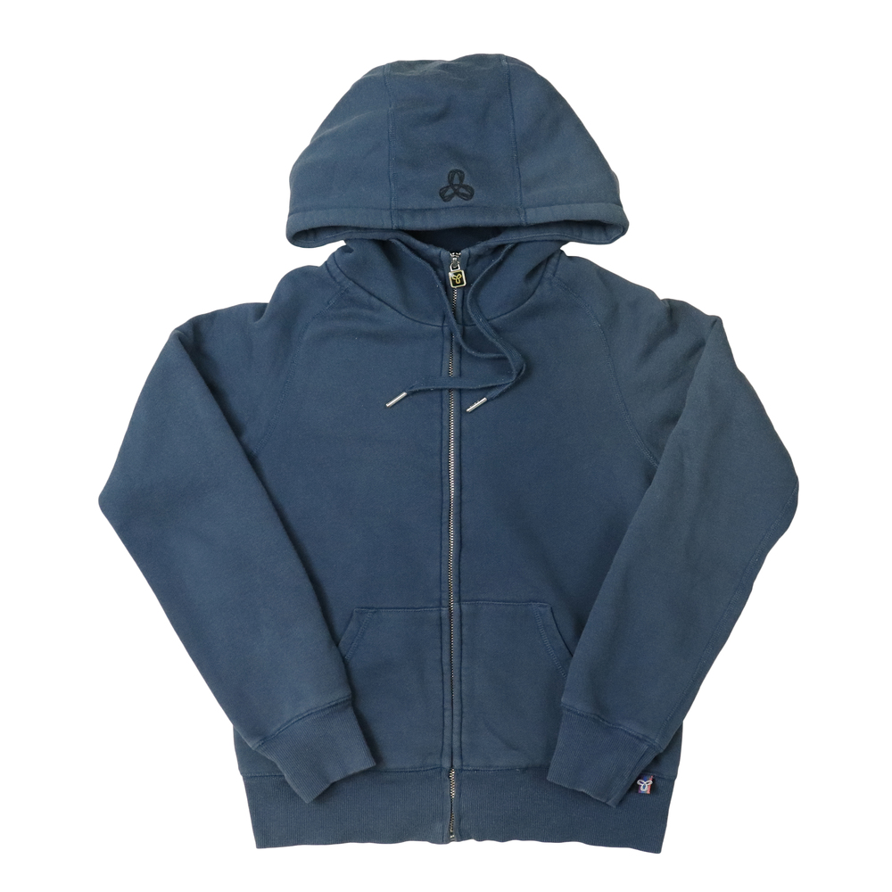 TNA Dark Blue Hoodie ZIP Up Size XS